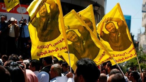 Протесты в поддержку Баргути.